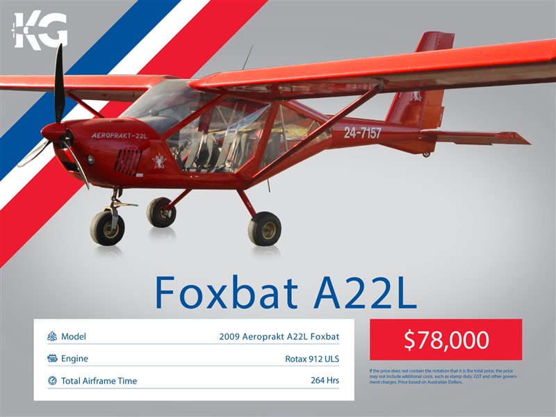 2009 Aeroprakt A22L Foxbat