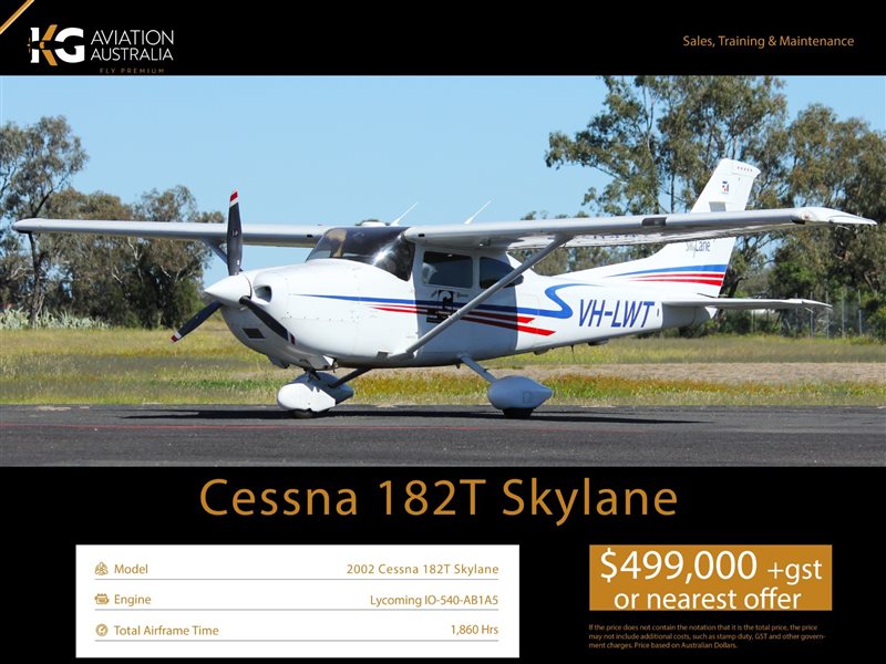 2002 Cessna 182 Skylane Aircraft