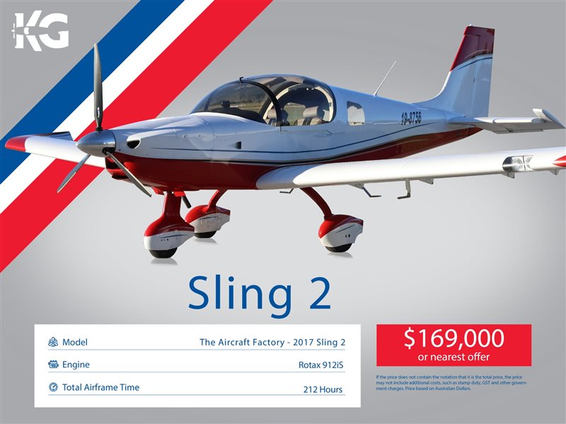 2017 The Airplane Factory Sling 2 Aircraft