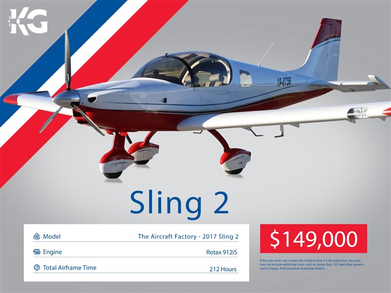 2017 The Airplane Factory Sling 2 Aircraft