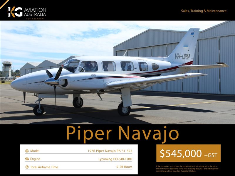 1976 Piper Navajo Aircraft
