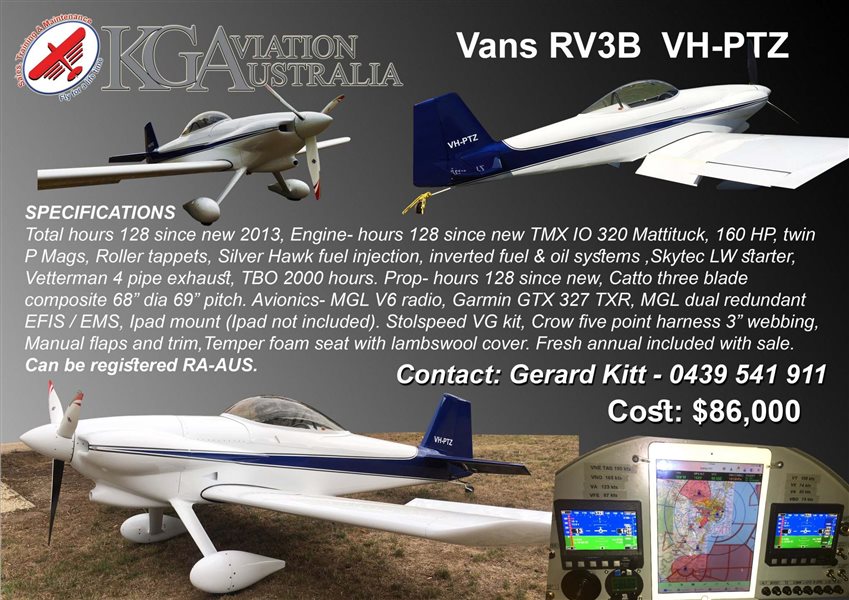 2013 Vans RV4 RV3B