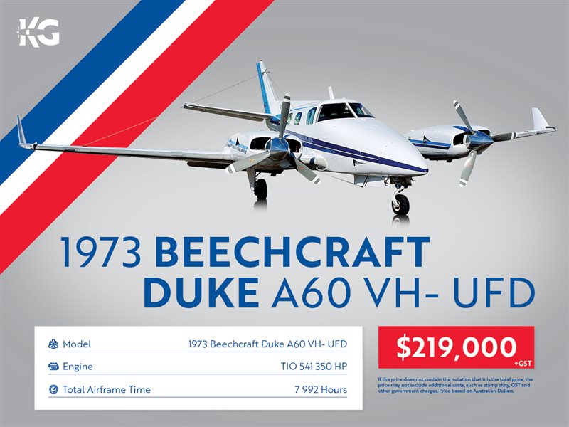 1973 Beechcraft Duke 60 Duke A60