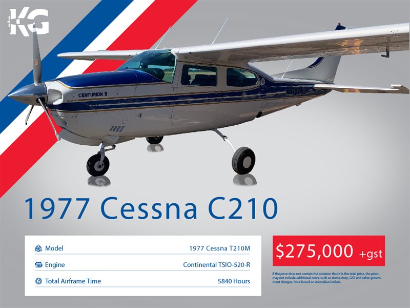 1977 Cessna 210 T210M