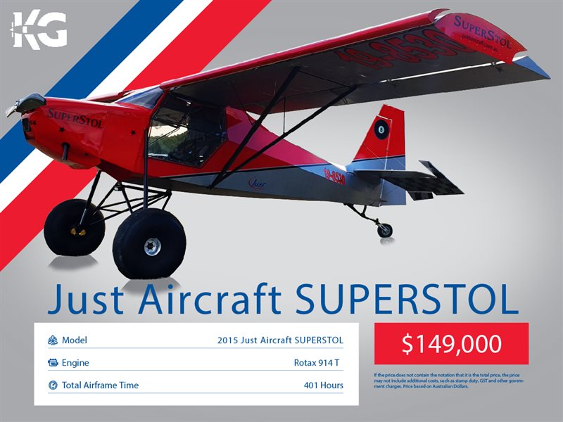 2015 Just Aircraft SuperSTOL Aircraft
