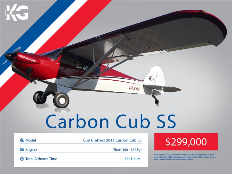 2013 CubCrafters Carbon Cub SS Aircraft