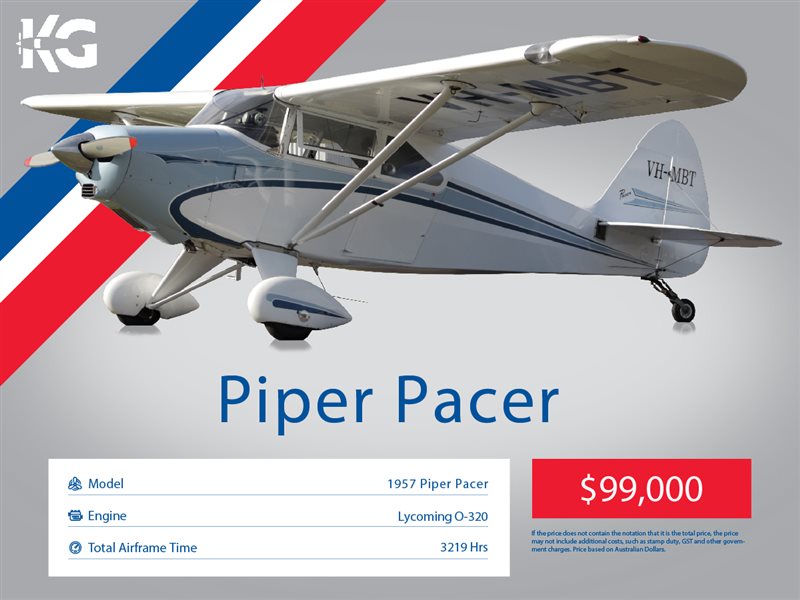 1957 Piper Pacer Aircraft