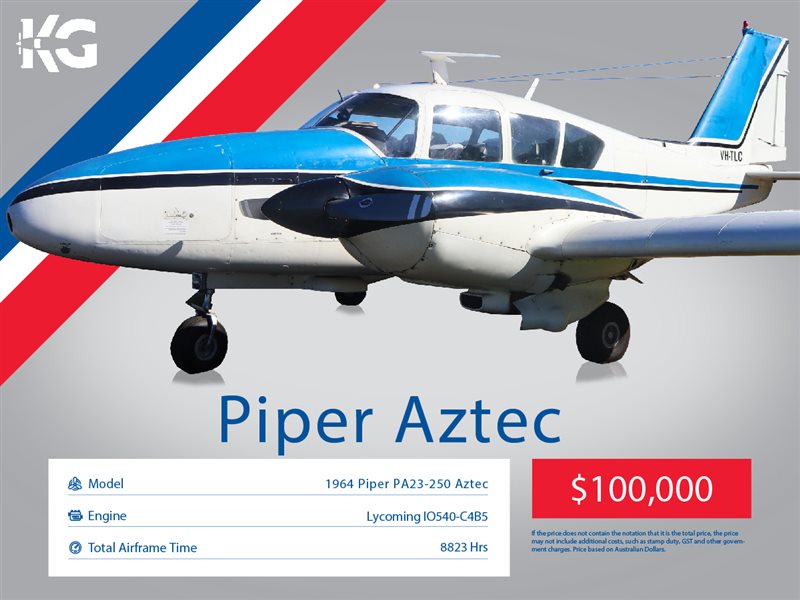 1964 Piper Aztec Aircraft