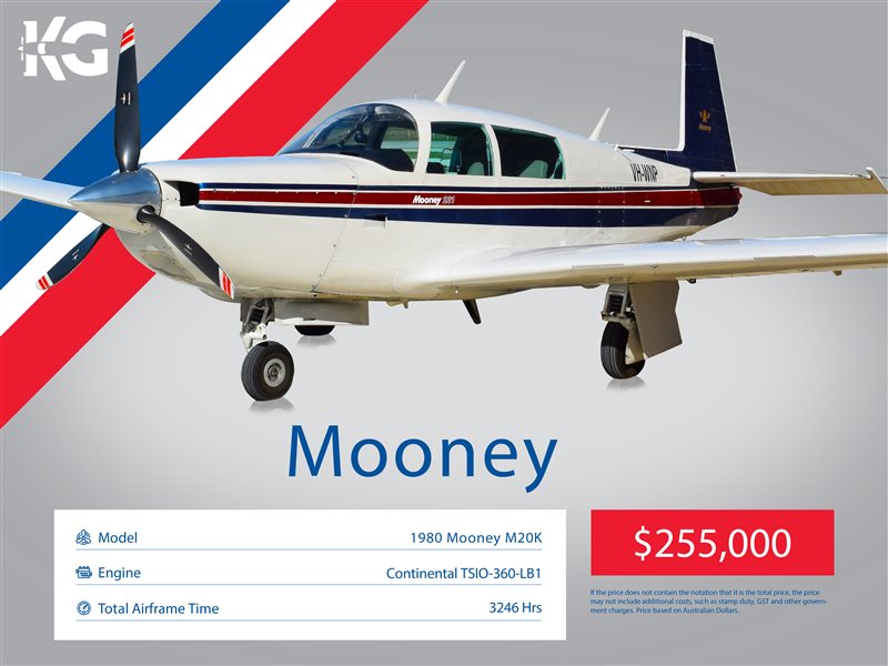 1980 Mooney M20 K Aircraft Aircraft Listing Plane Sales Australia