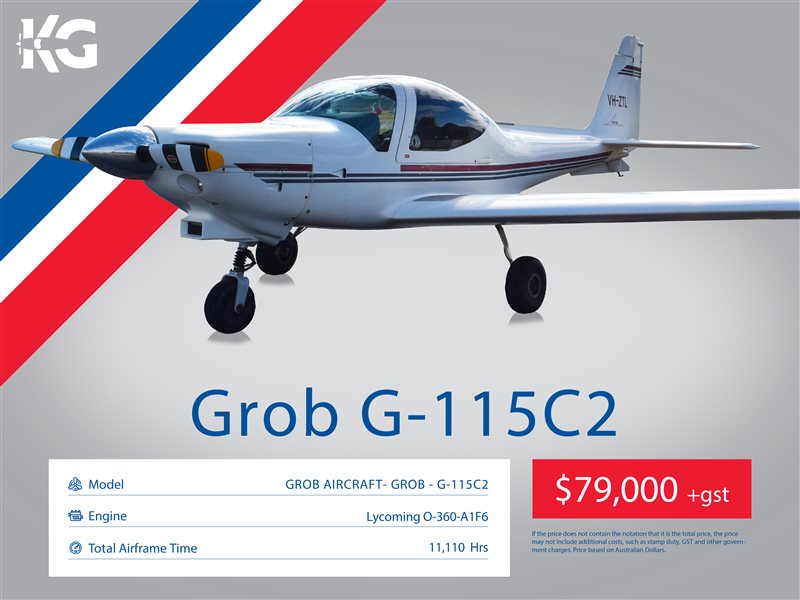 1995 Grob G115 C2, Aircraft Listing