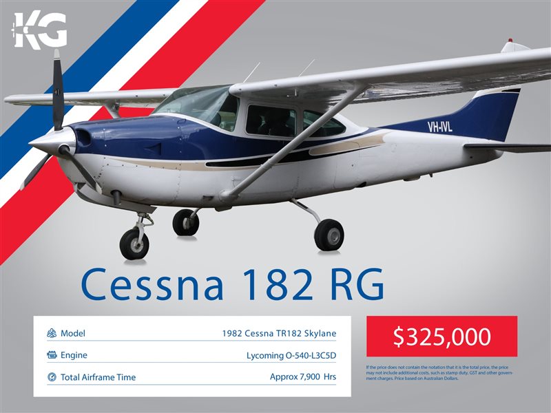 1982 Cessna TR182 Aircraft