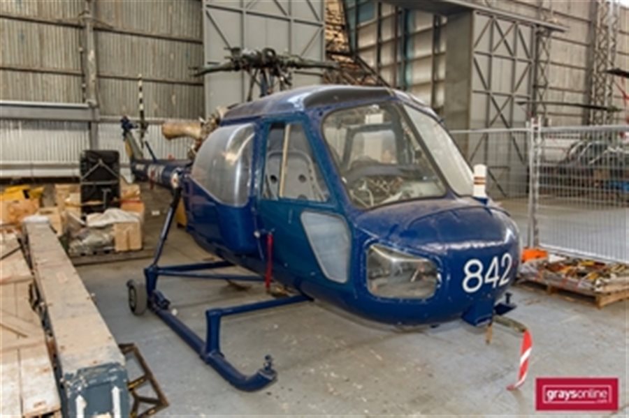 1970 Westland Scout Aircraft