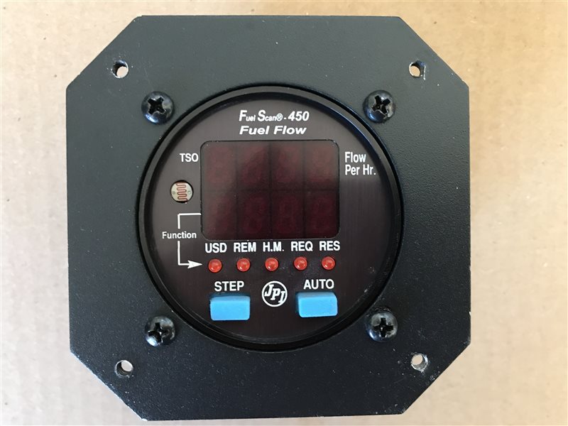 Avionics  - JPI FS450 Fuel Flow Meter Fuel Scan 450