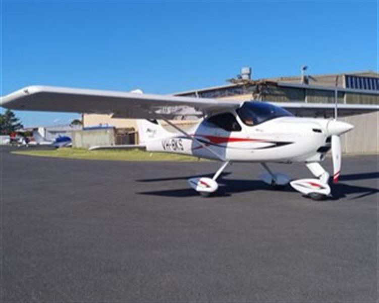 2023 Tecnam P92 Echo MKII Fuel injected G3X BRS Parachute Equipped