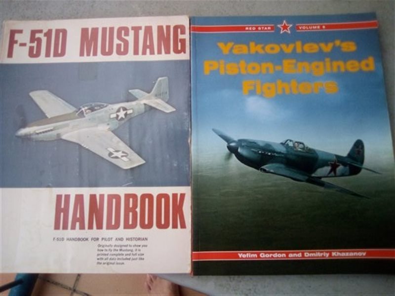 Textbooks - F51 MustangYak Fighters - Books 