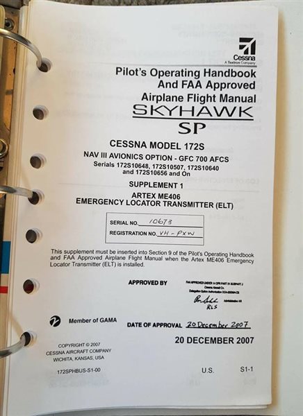 2008 Cessna 172 Skyhawk Aircraft