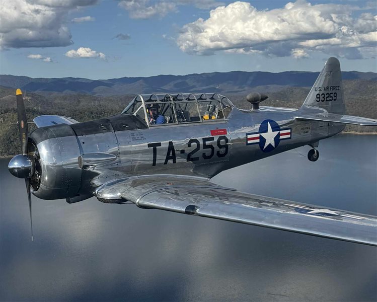 1951 North American T-6G Harvard Aircraft