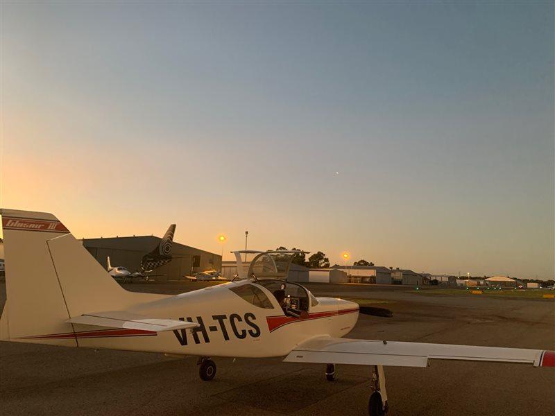 Sunset Glasair 3 Super Turbo VH-TCS