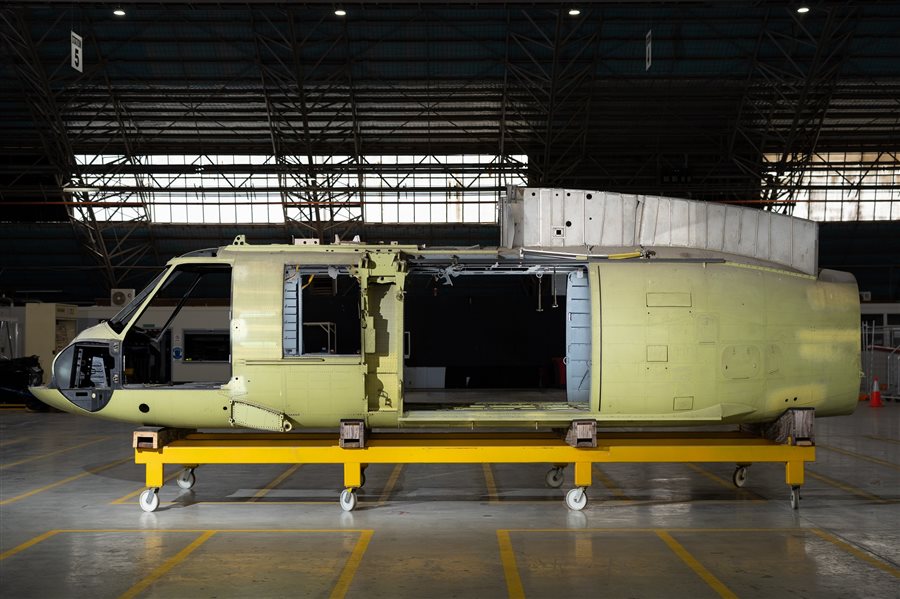 2014 Sikorsky Black Hawk Shell