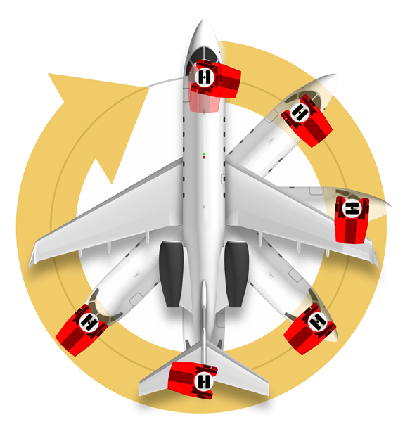 Ground Support Equipment - TF3 - Towbarless Aircraft Tug with 360 technology