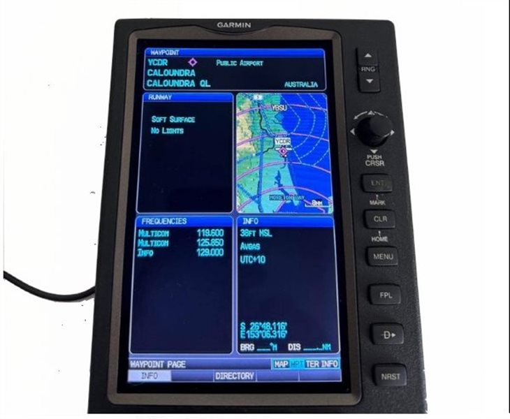 Avionics  - Garmin 696 GPS