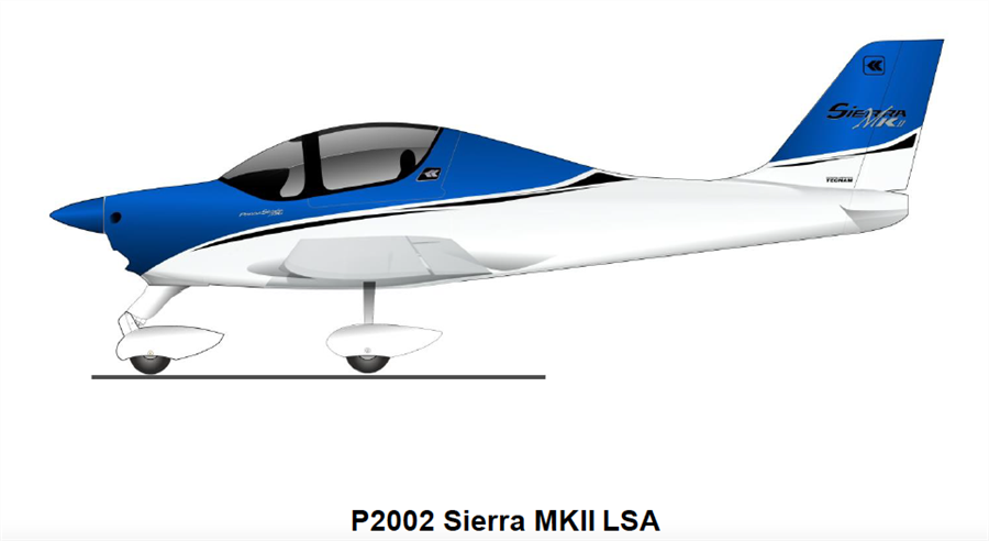 2020 Tecnam P2002 Sierra P2002 Sierra MKII LSA