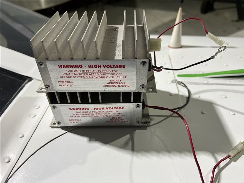 Avionics  -  Aeroflash Signal Strobe Light Power Supply Module