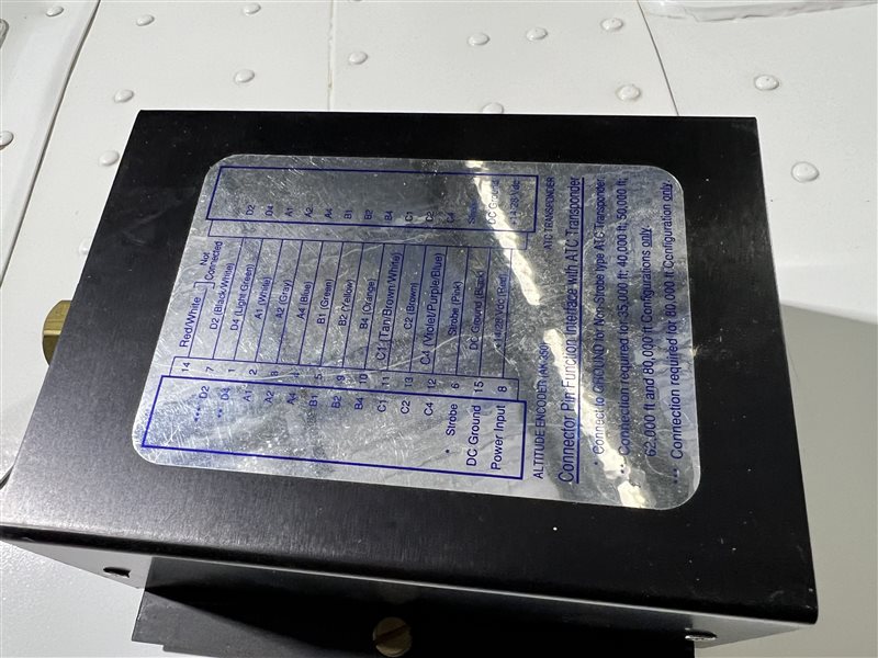 Avionics  - Ameri-King Altitude Encoder AK-350