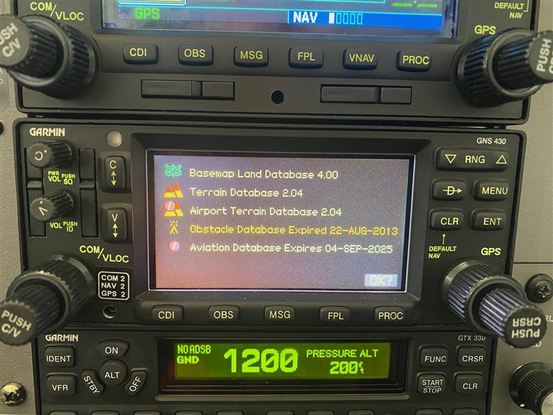 Avionics  - Garmin 430 WAAS