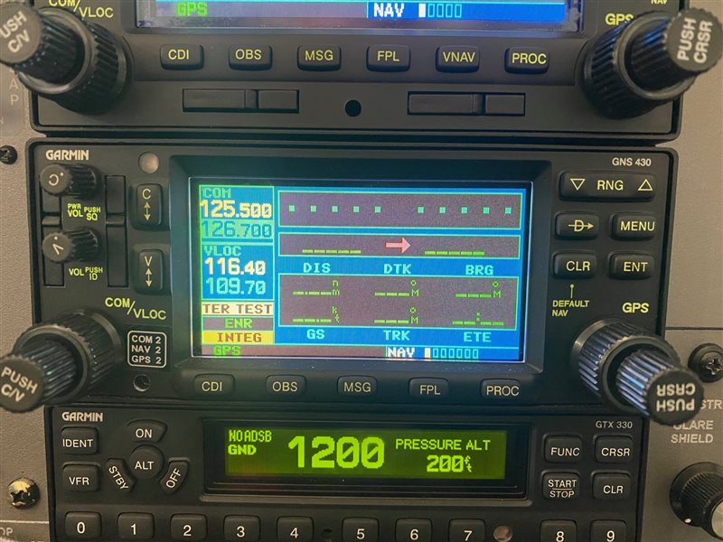 Avionics  - Garmin 430 WAAS