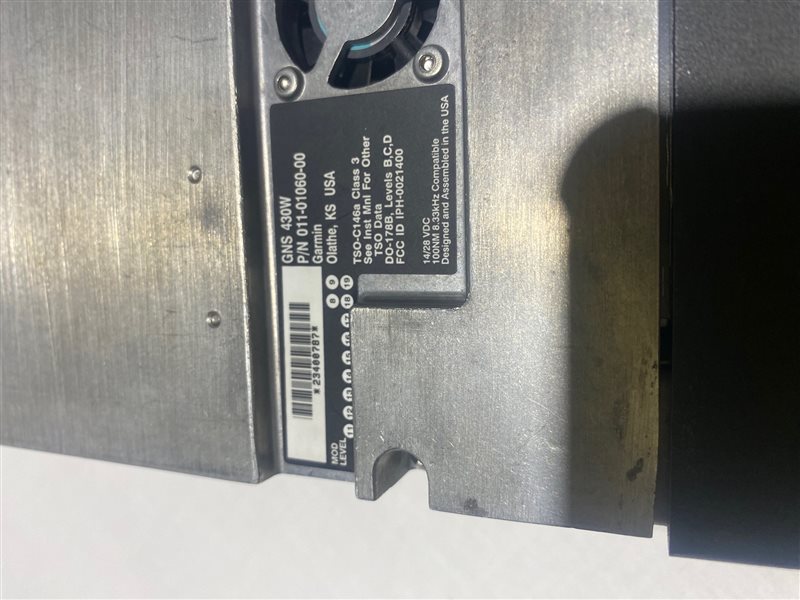 Avionics  - Garmin 430 WAAS