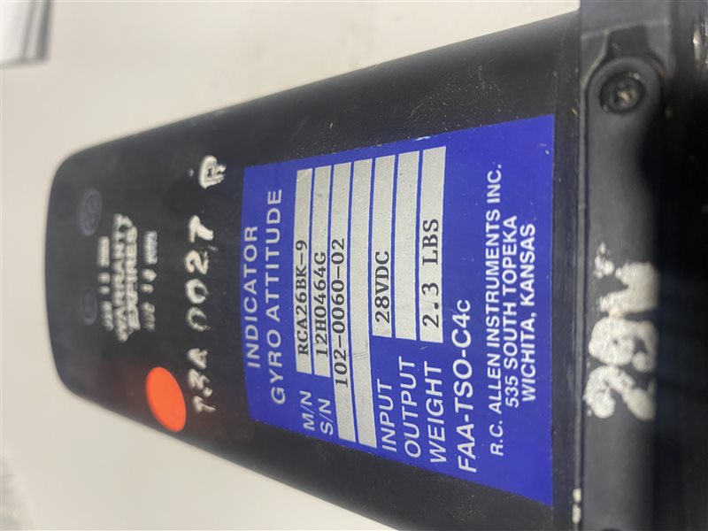 Avionics  - R C Allen 28volt electric AH