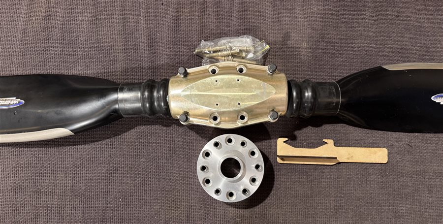 Propellers Serviceable - Vans WhirlWind Propeller, Spacer and Spinner