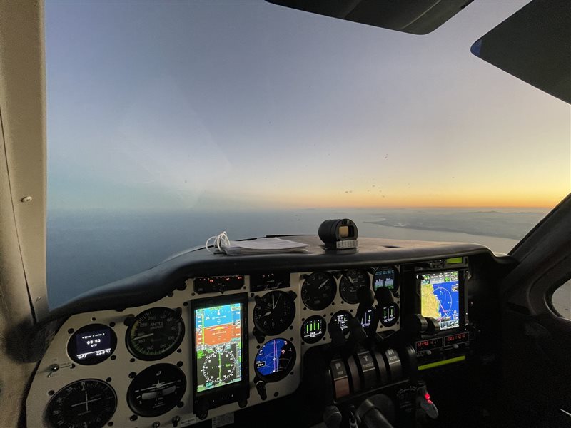 1967 Beechcraft Baron 55C Aircraft