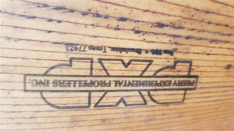 Propellers Serviceable PERRY EXPERIMENTAL PROPELLER Aircraft