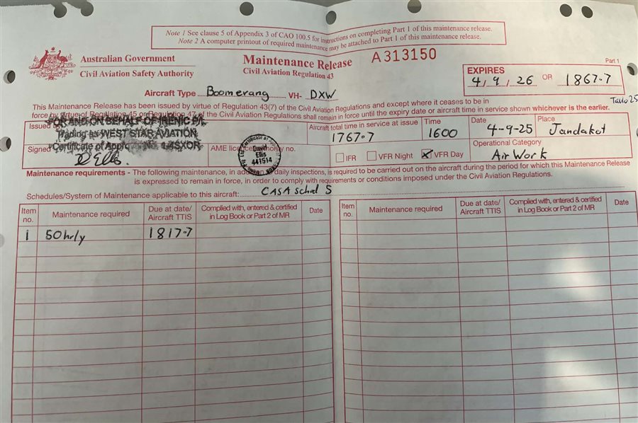 2008 Whitney Boomerang