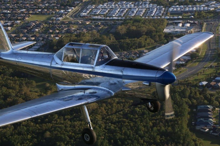 1951 De Havilland DHC-1 Chipmunk Mk 21 built as civil aircraft