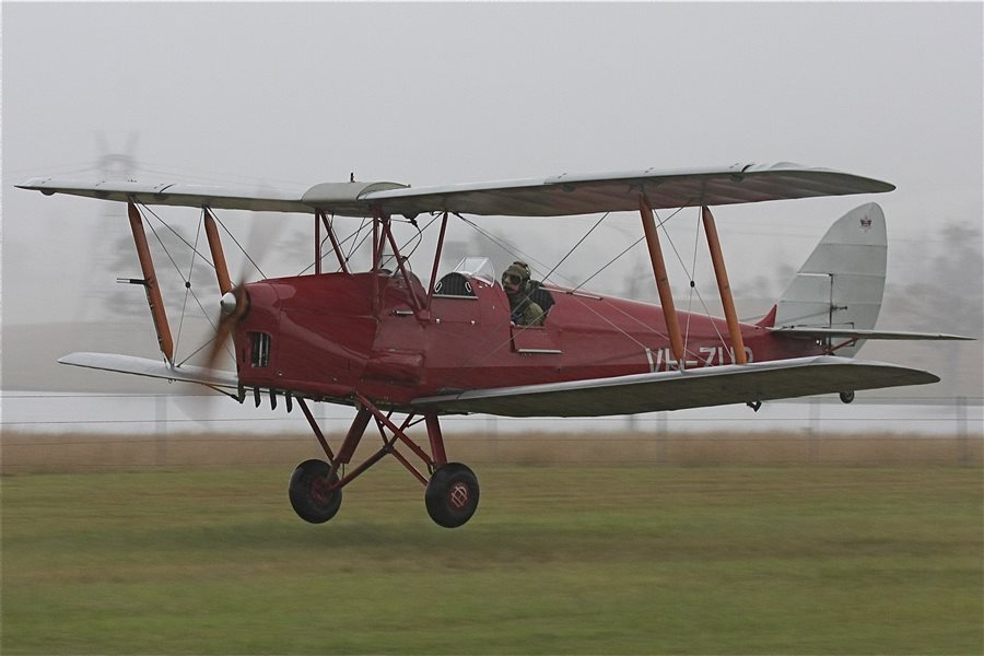 1939 De Havilland DH82A Tiger Moth and MG Td 1951 together