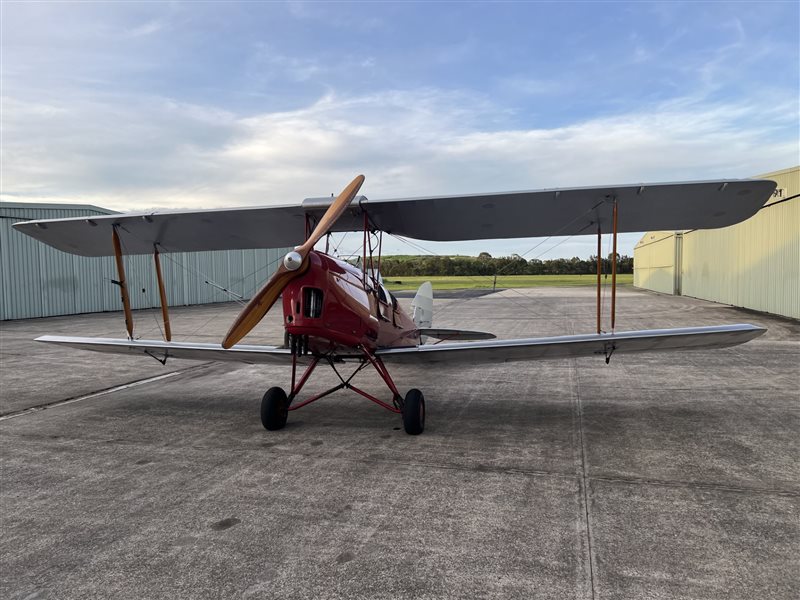 1939 De Havilland DH82A Tiger Moth and MG Td 1951 together