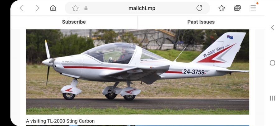 2002 TL Ultralight 2000 Sting Sport Aircraft