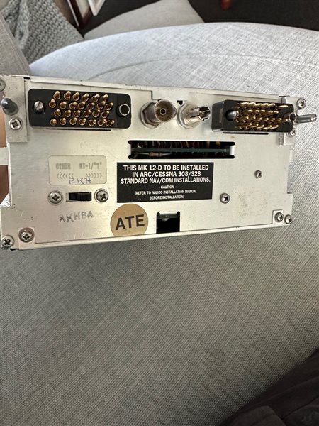 Avionics  - COM - Narco MK 12D TSO