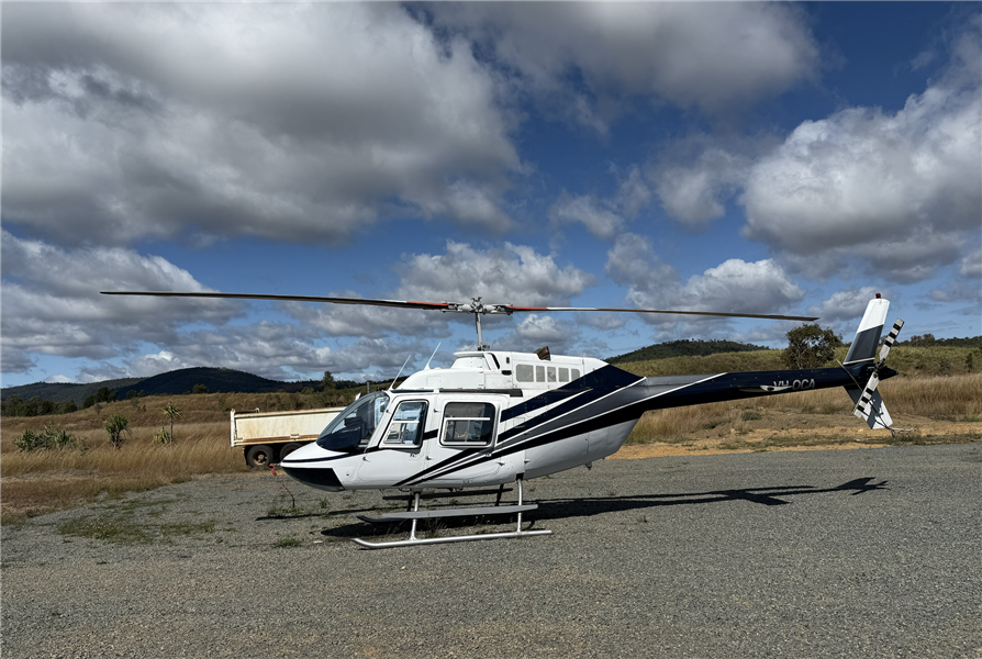 1975 Bell 206 Jet Ranger Aircraft
