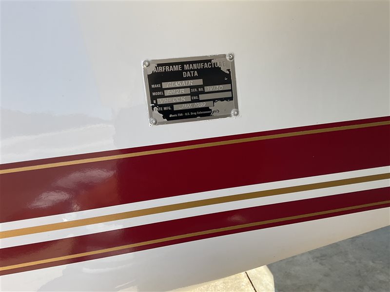 1989 Glasair SH-2 Aircraft