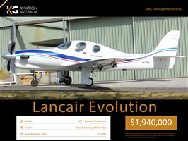 2017 Lancair Evolution Turbine