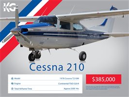 1978 Cessna 210 Centurion II