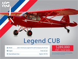 2021 American Legend AL-18 Aircraft