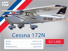 1978 Cessna 172N Aircraft