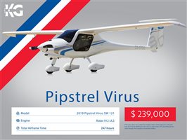 2019 Pipistrel Virus Aircraft