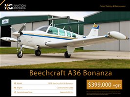 1978 Beechcraft Bonanza A36 Aircraft