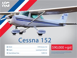 1978 Cessna 152 Aircraft